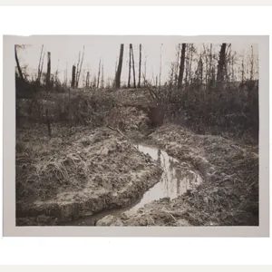 (Pressphoto) WWI Scenes on the Western Front 'Once a trench, …