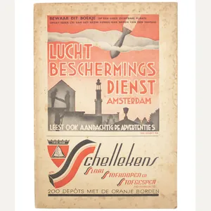 (Brochure) Luchtbeschermingsdienst (LBD) Amsterdam brochure