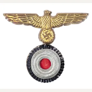 Kriegsmarine (KM) Mützenadler und Kokarde für die Tellermütze