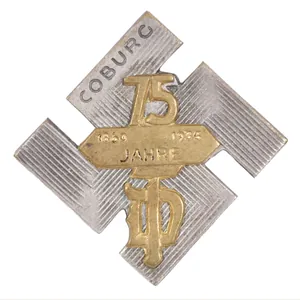 75 Jahre Deutscher Turnerbund Coburg 1860-1935 abzeichen