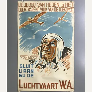 (Poster) NSB – Sluit u aan bij de Luchtvaart WA …