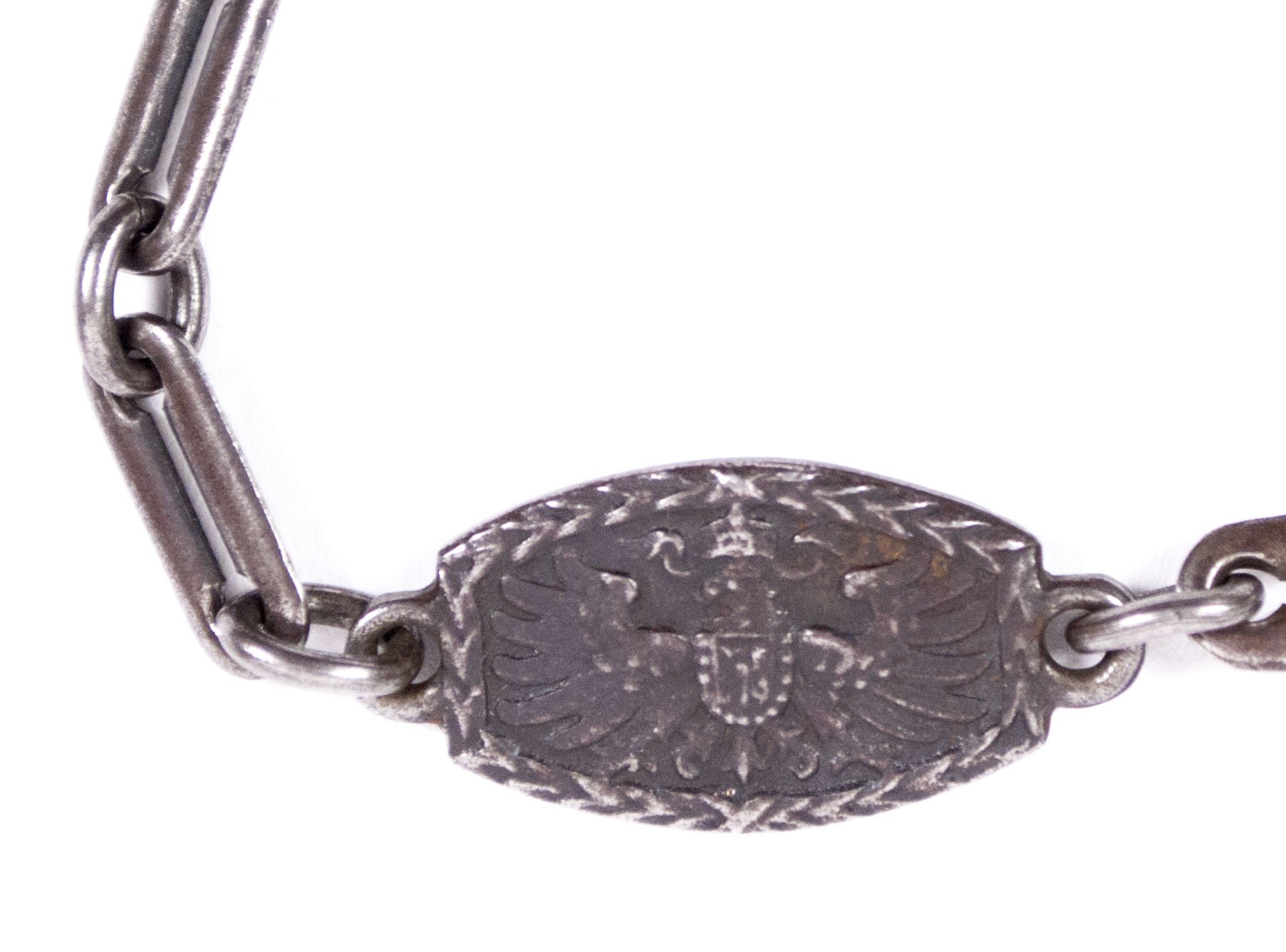 WWI 'Gold gab ich für Eisen' watch-chain and medal — image 5