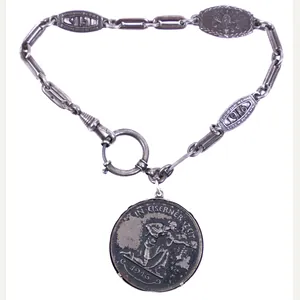 WWI 'Gold gab ich für Eisen' watch-chain and medal