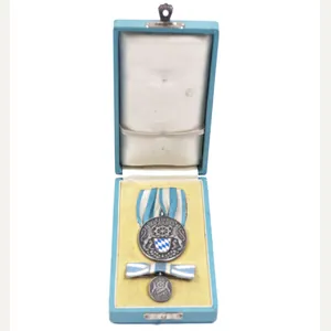 (Bayern / Bavaria) Ehrenzeichen des Bayerischen Industriellen-Verbandes + etui (Mker …