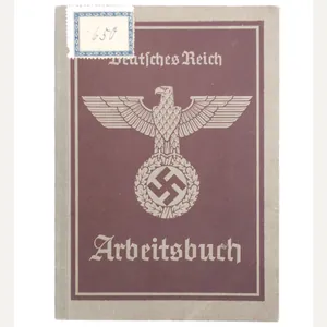 Arbeitsbuch – Arbeitsamt Detmold (1937)