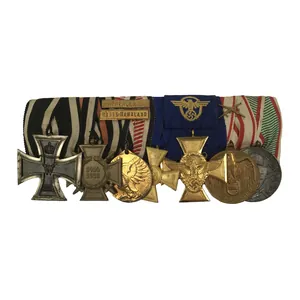 7 Place Police medalbar from a former German South Africa …