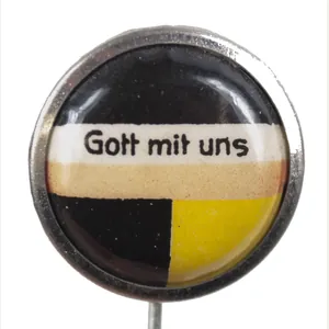 WWI German patriotic stickpin badge 'Gott mit Uns'