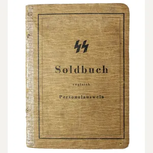 Waffen-SS soldbuch SS-Pz. Gren. Ers. Btl. 9
