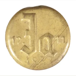 German pro-Hitler 'JA' propaganda 1933 Elections badges