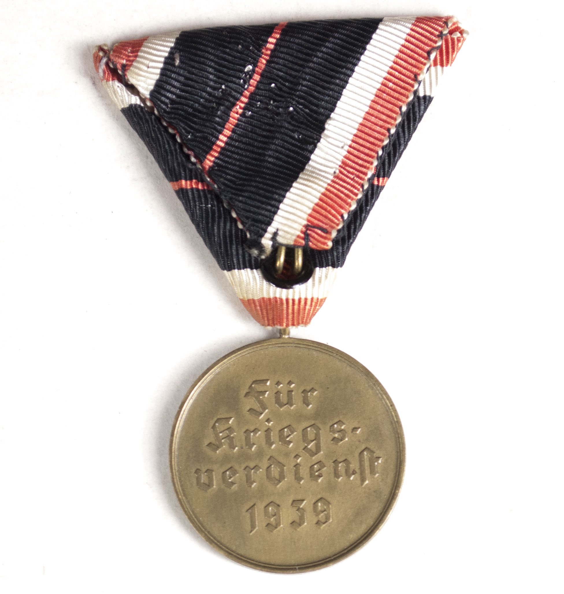 Kriegsverdienstmedaille an 'Dreieicksband'/ War Merit Medal Austrian mount (RARE!) — image 2
