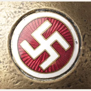 (Denmark) DNSAP Walkingstick with memberbadge on the 'Handle'