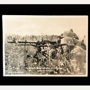 (Postcard) Die Kriegsfreiwilligen Division 'grossdeutschland' Grusst die Heimat! – SMG …
