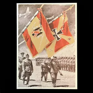 (Postcard) Legion Condor flags