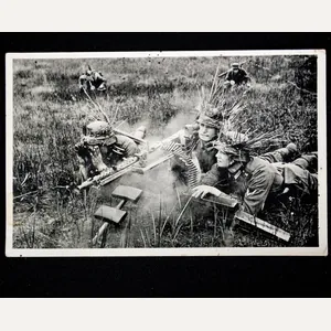 (Postcard) Feuerndes M.G.