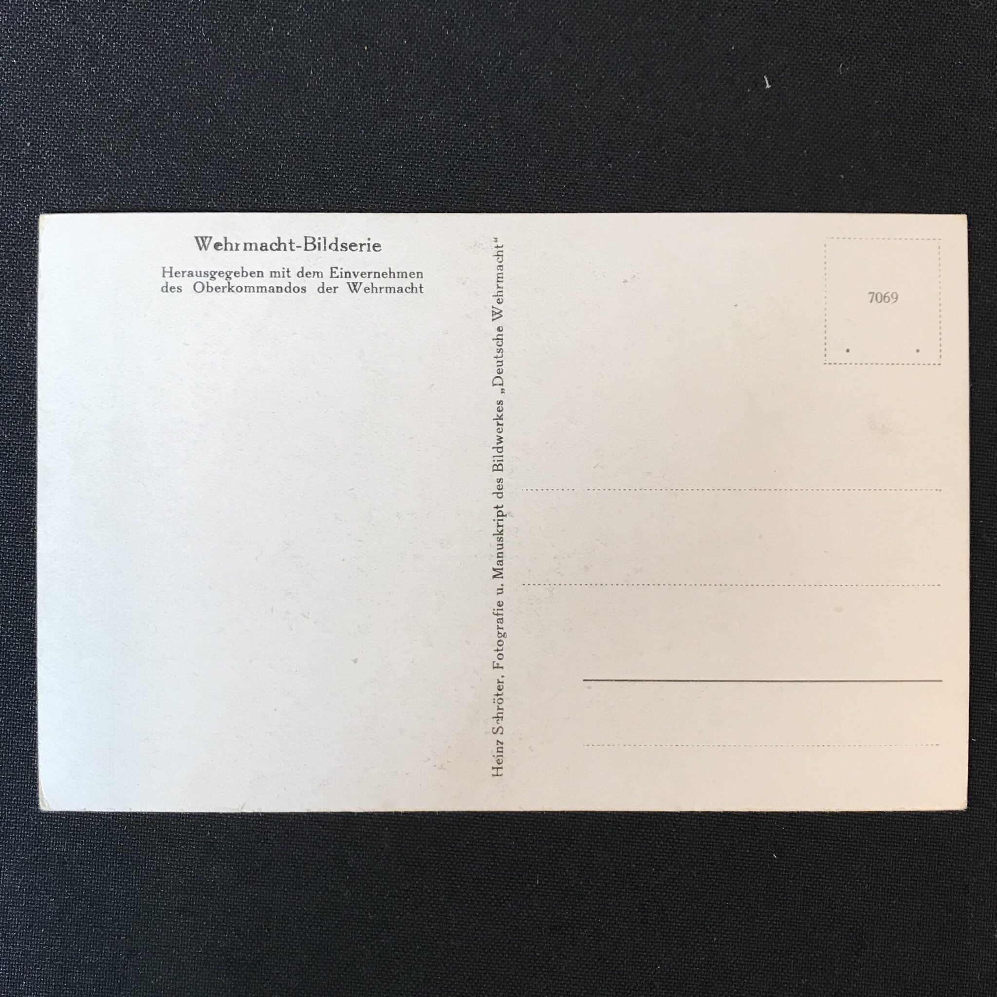 (Postcard) Fallschirm-Infanterie besteigt das Flugzeug — image 2