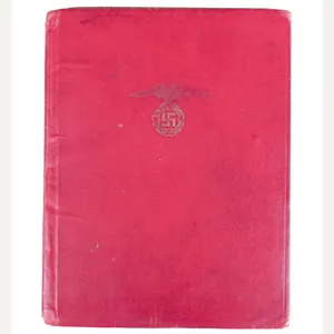 NSDAP Mitgliedsbuch (Memberbooklet) With early style eagle (1934)