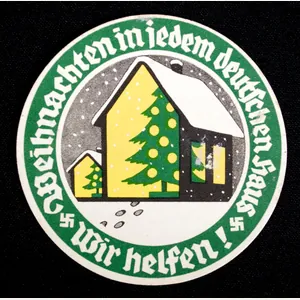 WHW Winterhilfswerk 'Weihnachten in jedem deutschen Haus – Wir helfen'! …