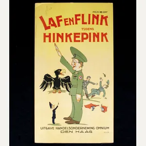 WWII Dutch Liberation board game 'Laf en flink tijdens Hinkepink'