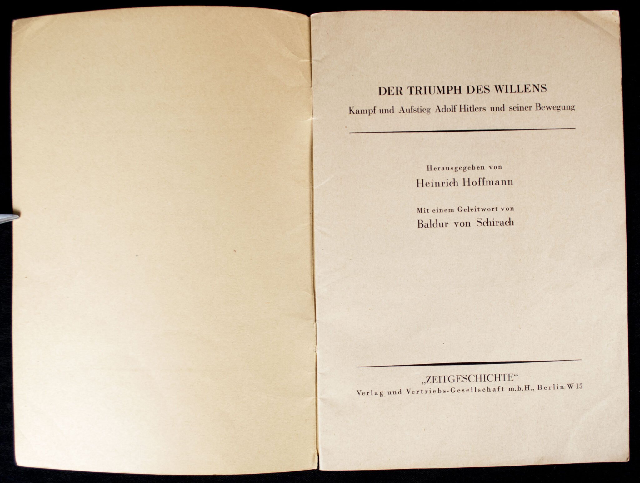 (Brochure) Der Triumph des Willens Kampf und Aufstieg Adolf Hitlers und seiner Bewegung — image 2