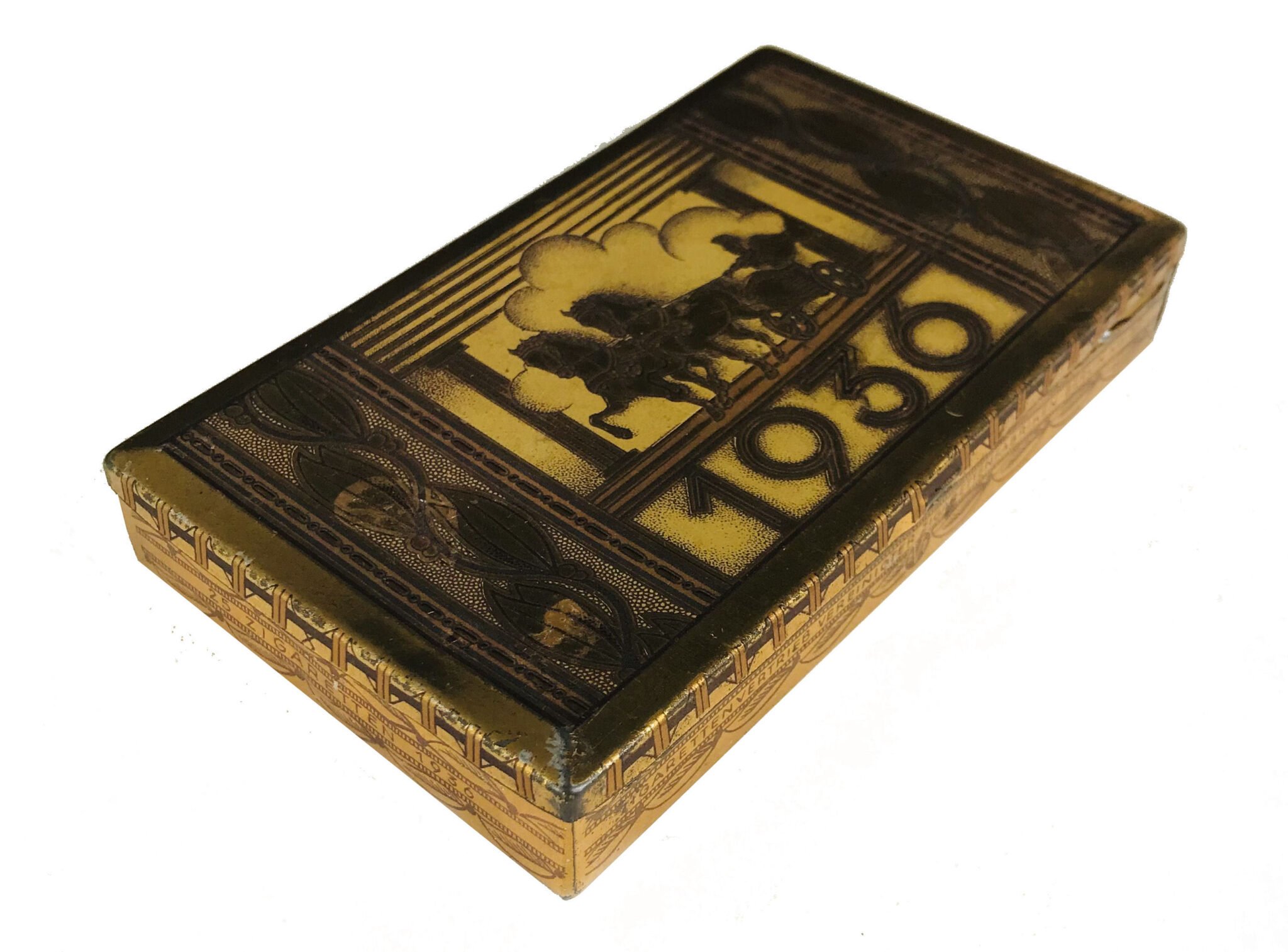 Olympia 1936 Cigarette tin (Vereinigte Zigarettenfabriken Berlin) — image 3