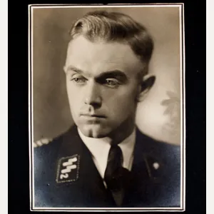 SS-Standarte 2 'Germania' large portrait photo (24 x 18 cm)