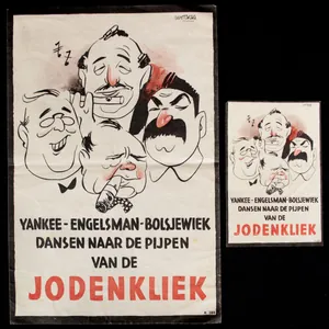 (NSB) Propagandaflyer's big and small