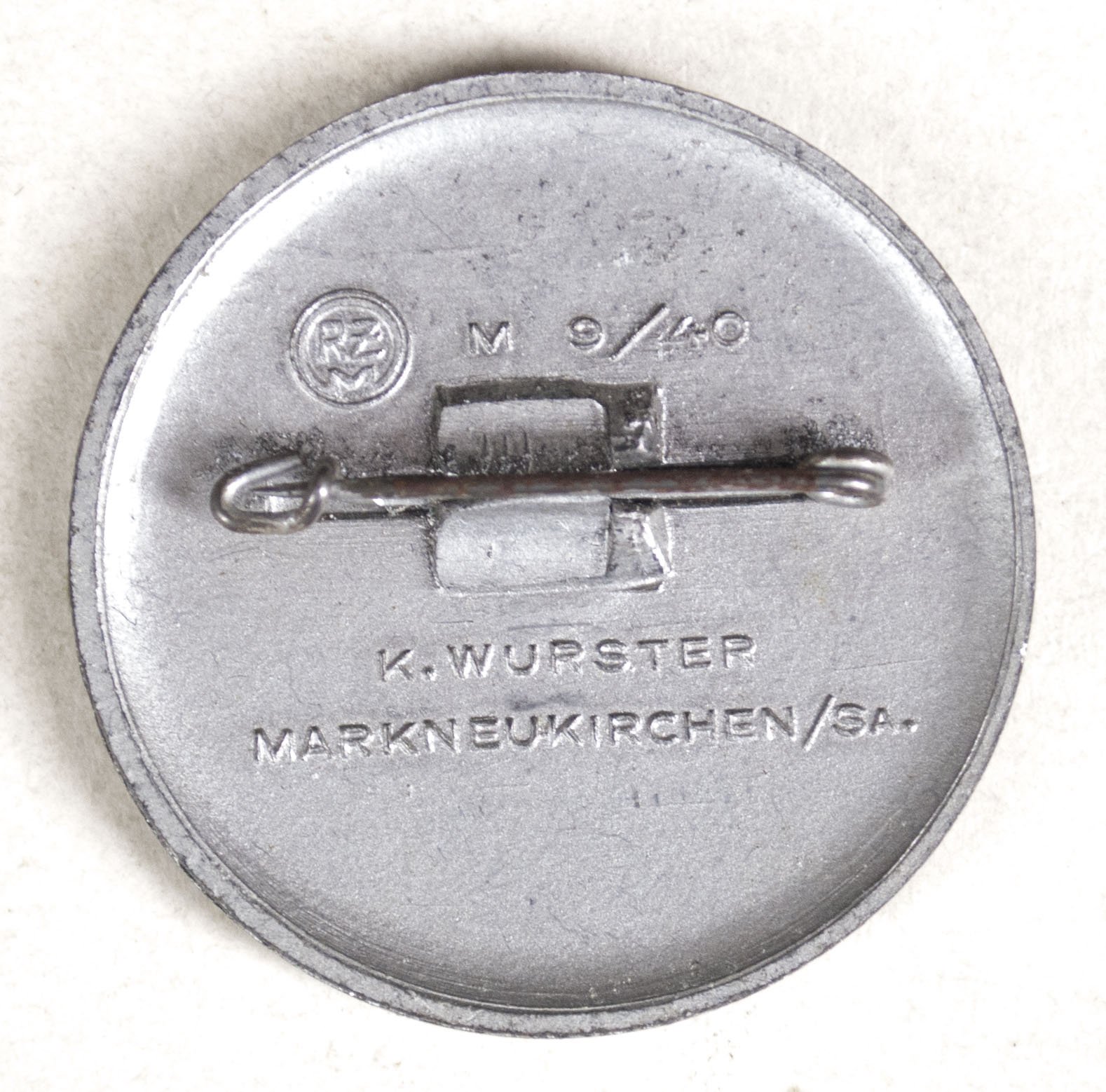 Reichsparteitag 1939 abzeichen (maker Wurster) — image 2