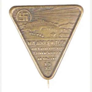 Mit Adolf Hitler auf d. Hoherodskopf z. Sonnewendfeier am 18 …
