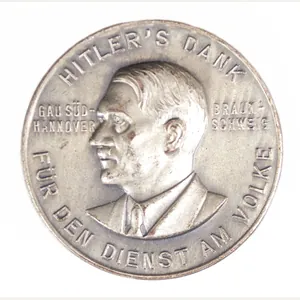 Gau Süd-Hannover Braunschweig Hitler's Dank für den Dienst am Volke …
