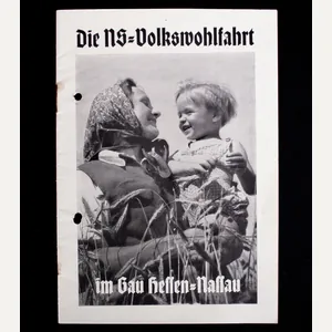 (Booklet) Die N.S-Volkswohlfahrt im Gau Hessen-Nassau