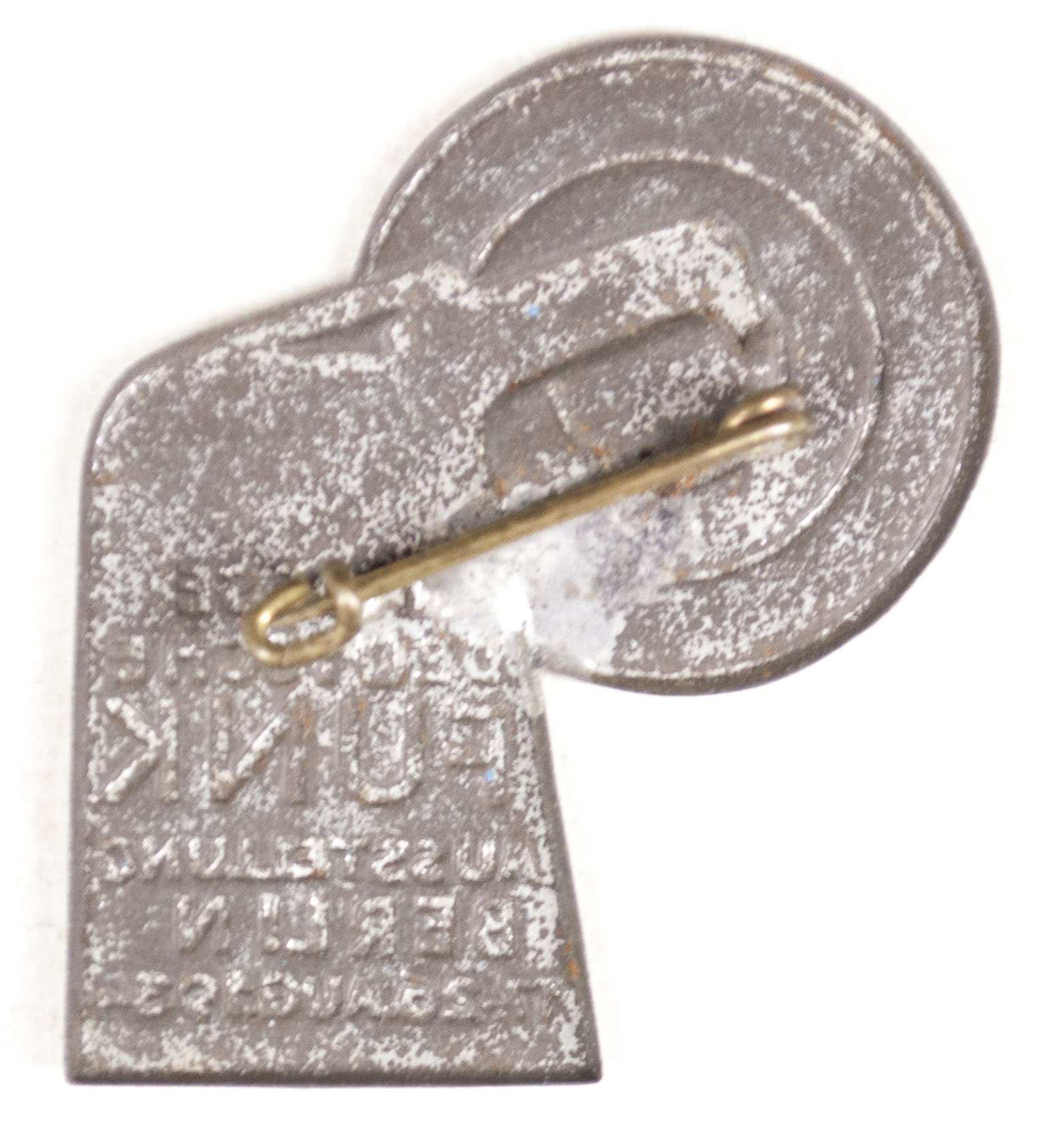 Grosse Deutsche Funk Ausstellung Berlin 17.-26. Aug. 1934 abzeichen — image 2