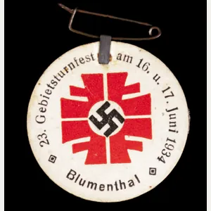 Blumenthal 23. Gebietsturnfest am 16. u. 17. Juni 1934