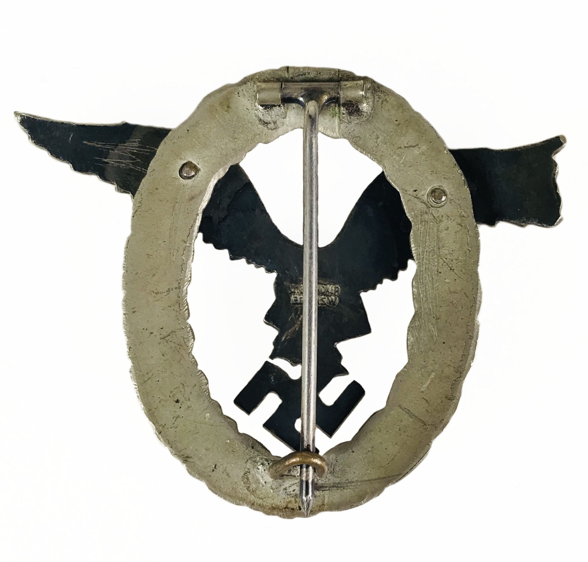 Luftwaffe Flugzeugführerabzeichen / Pilot Badge 'J3' — image 2