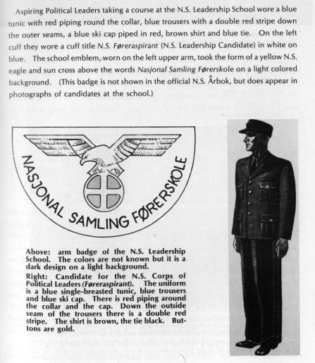 (Norway) Nasjonal Samling Førerskole insignia lot (!) – Extremely rare — image 11