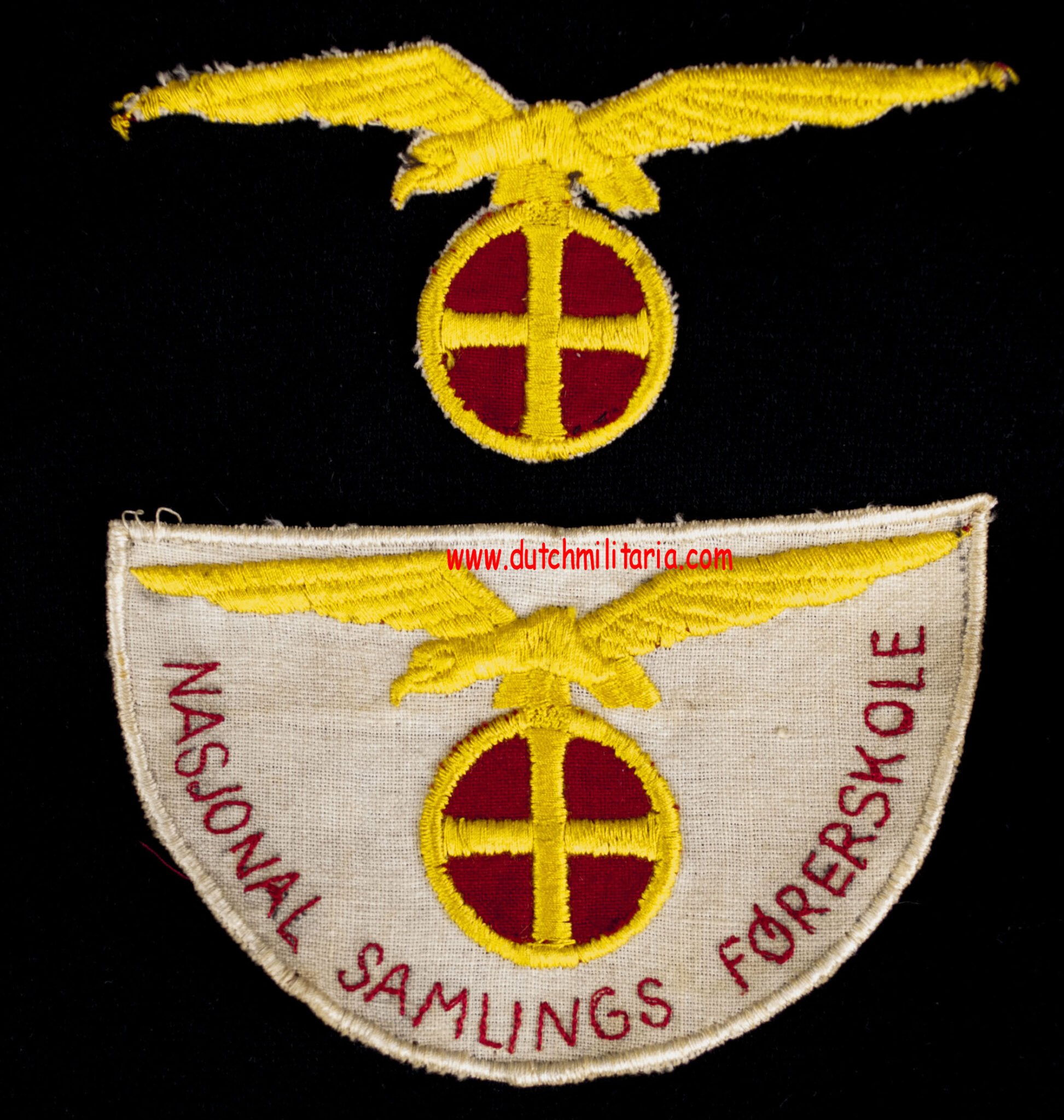 (Norway) Nasjonal Samling Førerskole insignia lot (!) – Extremely rare — image 2