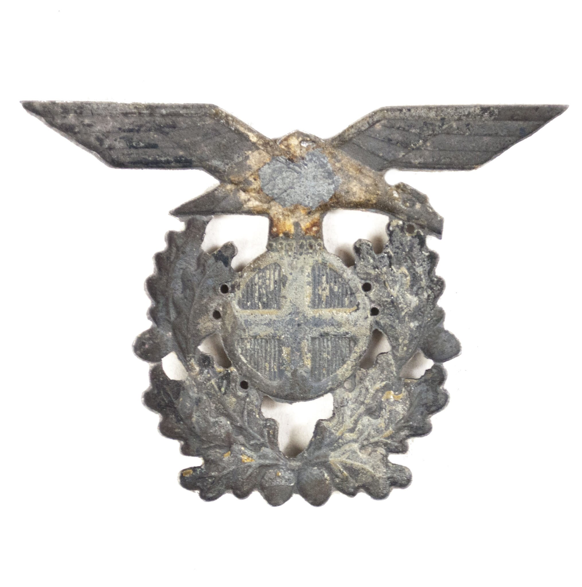 (Norway) Politiets / Police cap badge (small) — image 2