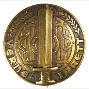 (Norway) Hirden Verne-Idrett Military sportsbadge in bronze