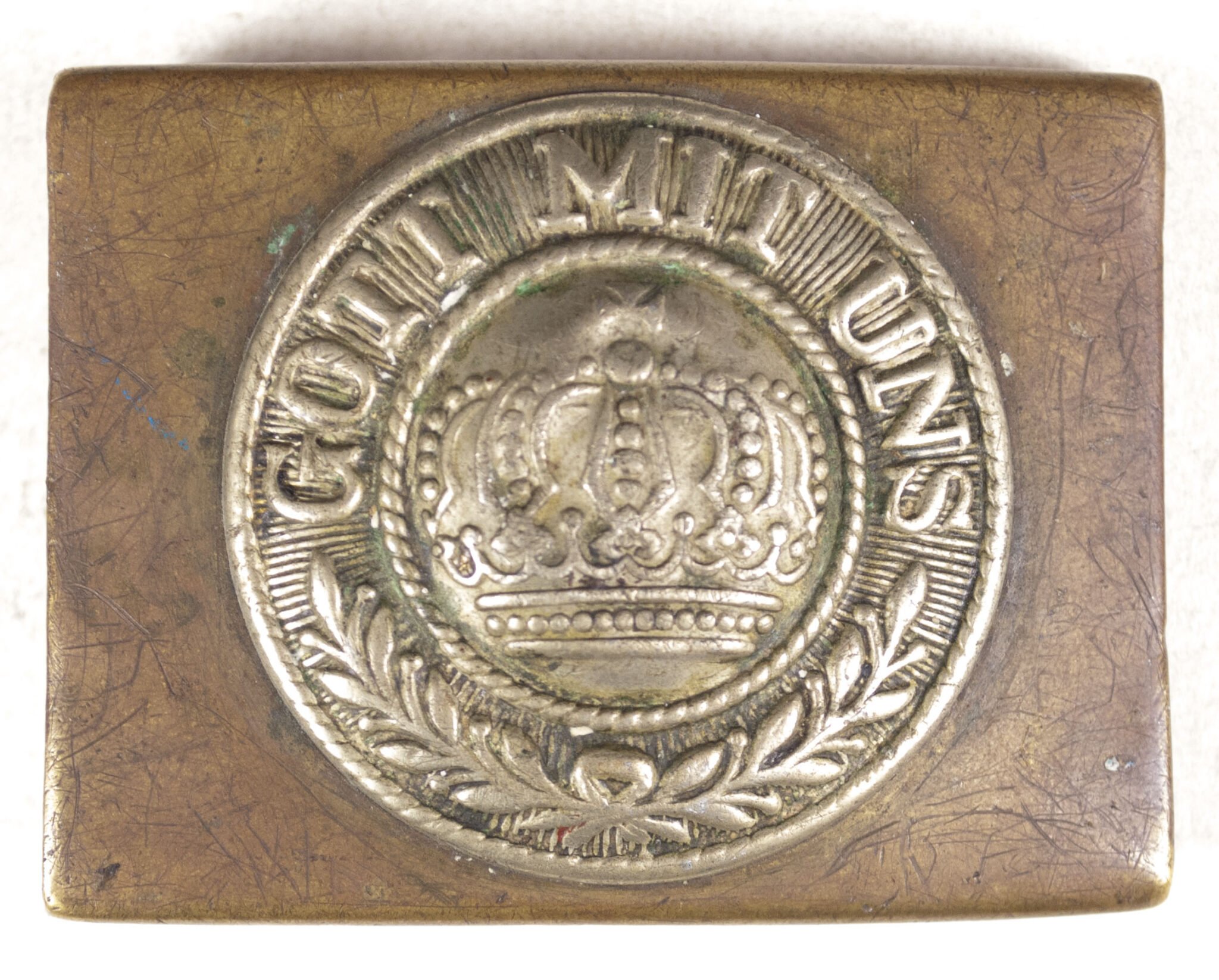 WWI Prussian buckle + belt — image 2