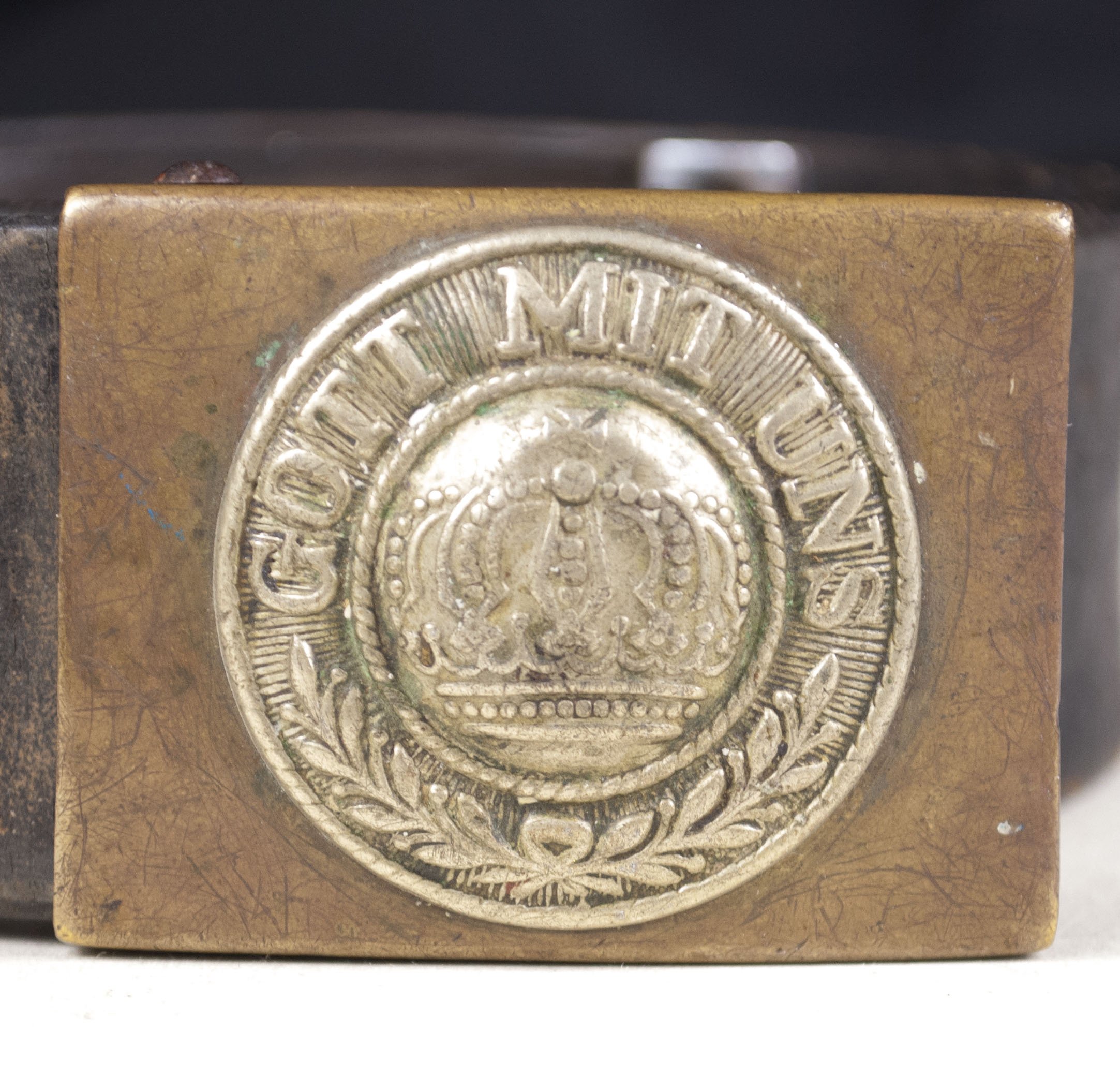 WWI Prussian buckle + belt — image 5