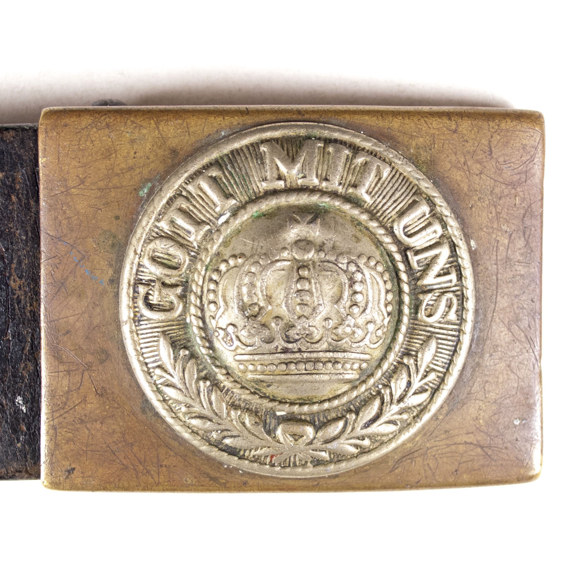 WWI Prussian buckle + belt — image 6