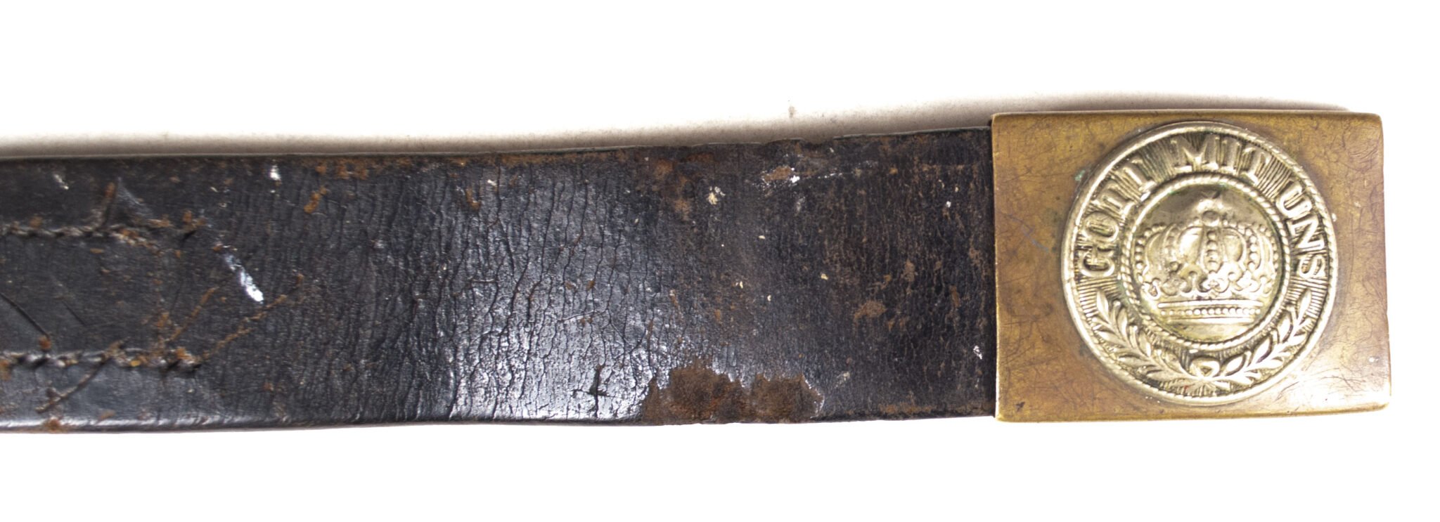 WWI Prussian buckle + belt — image 7