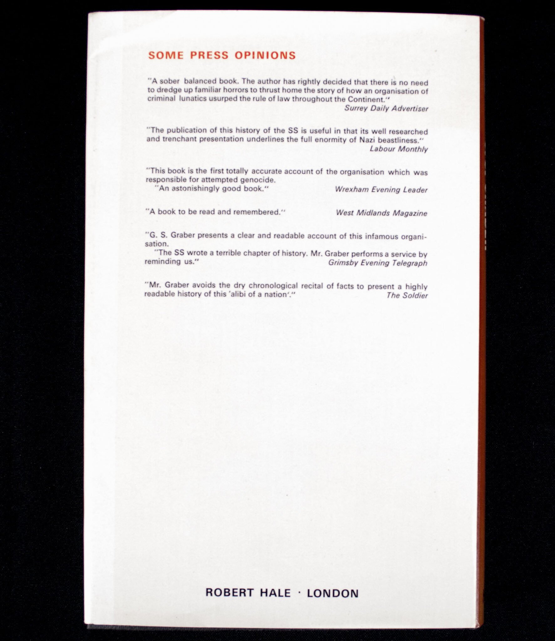 (Book) G.S. Graber – History of the SS — image 5