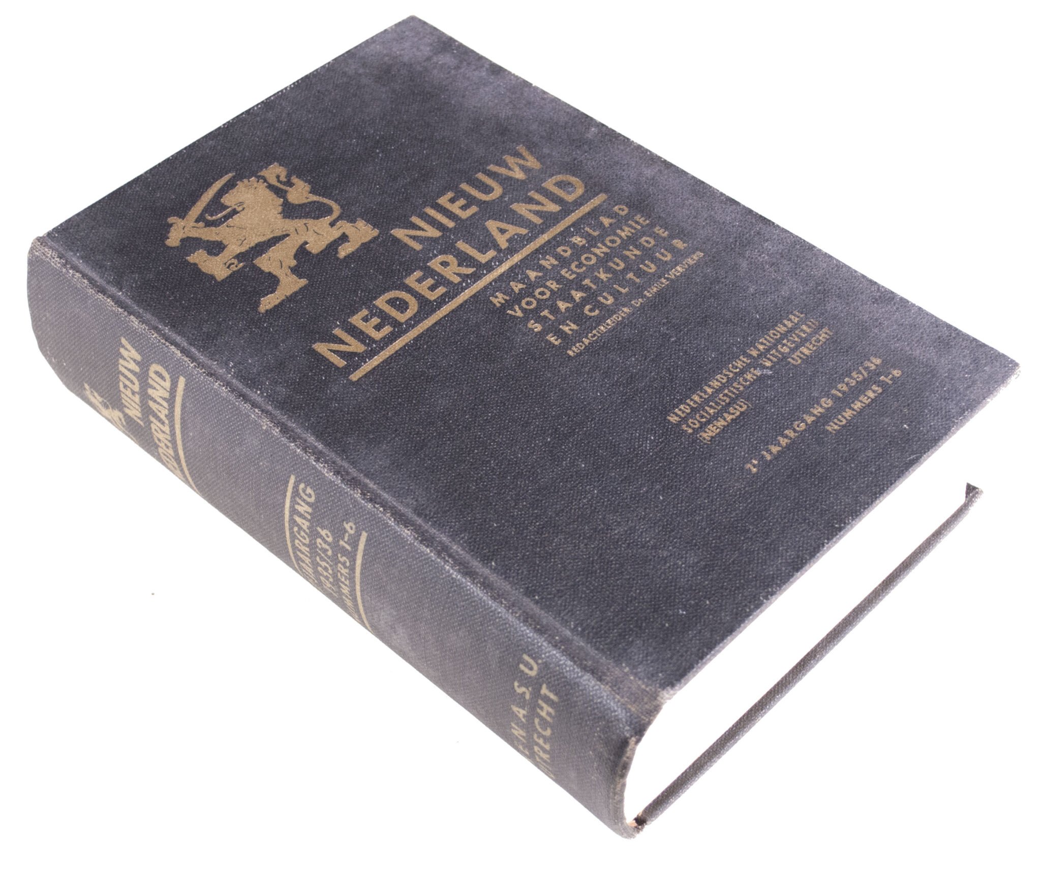(Book) NSB – Nieuw Nederland 2e Jaargang Nummer 1-6 (1935-1936) — image 2