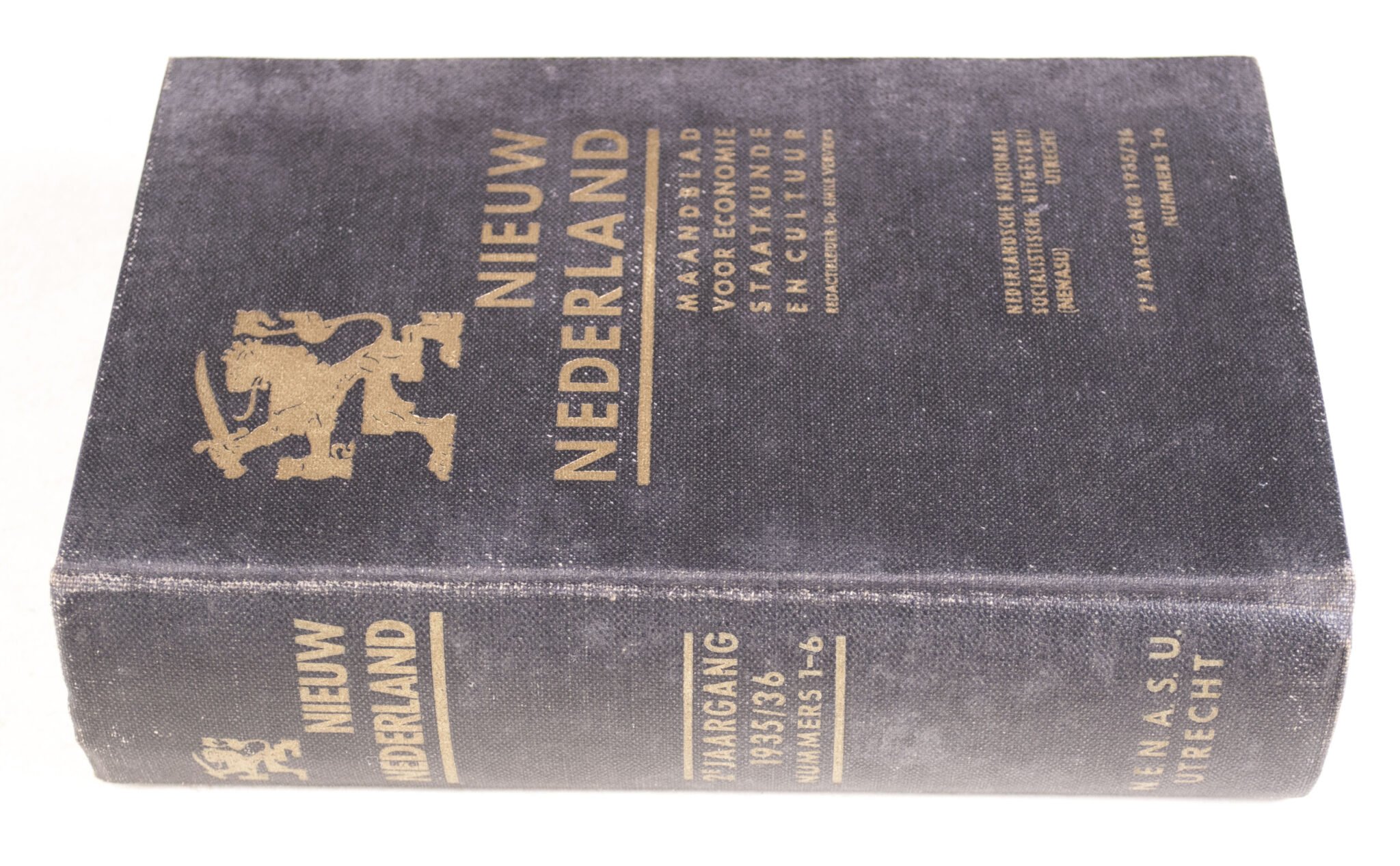 (Book) NSB – Nieuw Nederland 2e Jaargang Nummer 1-6 (1935-1936) — image 3