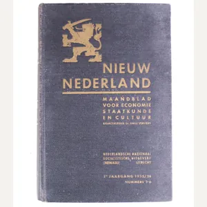 (Book) NSB – Nieuw Nederland 2e Jaargang Nummer 1-6 (1935-1936)