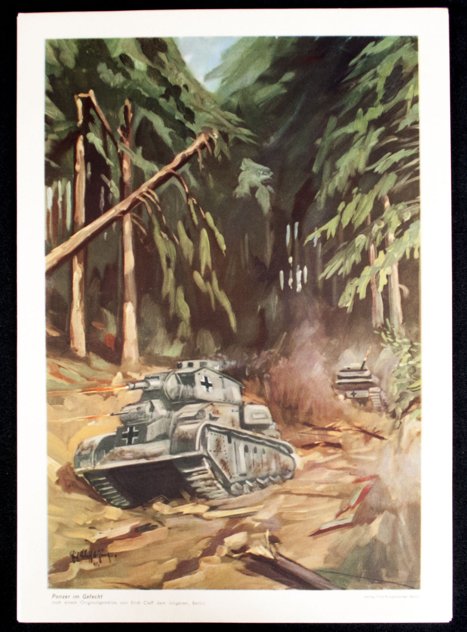 WWII German War Art Portfolio: Siegreiches Deutsches Heer Bildmappe (1941) – Complete!!! — image 11