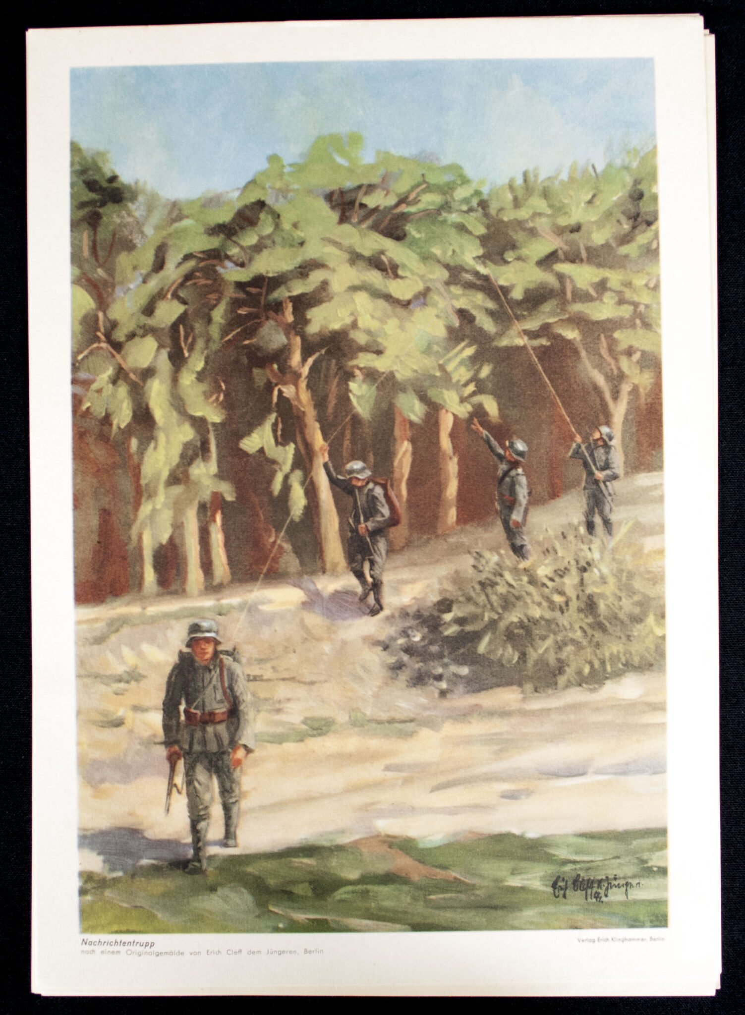 WWII German War Art Portfolio: Siegreiches Deutsches Heer Bildmappe (1941) – Complete!!! — image 14