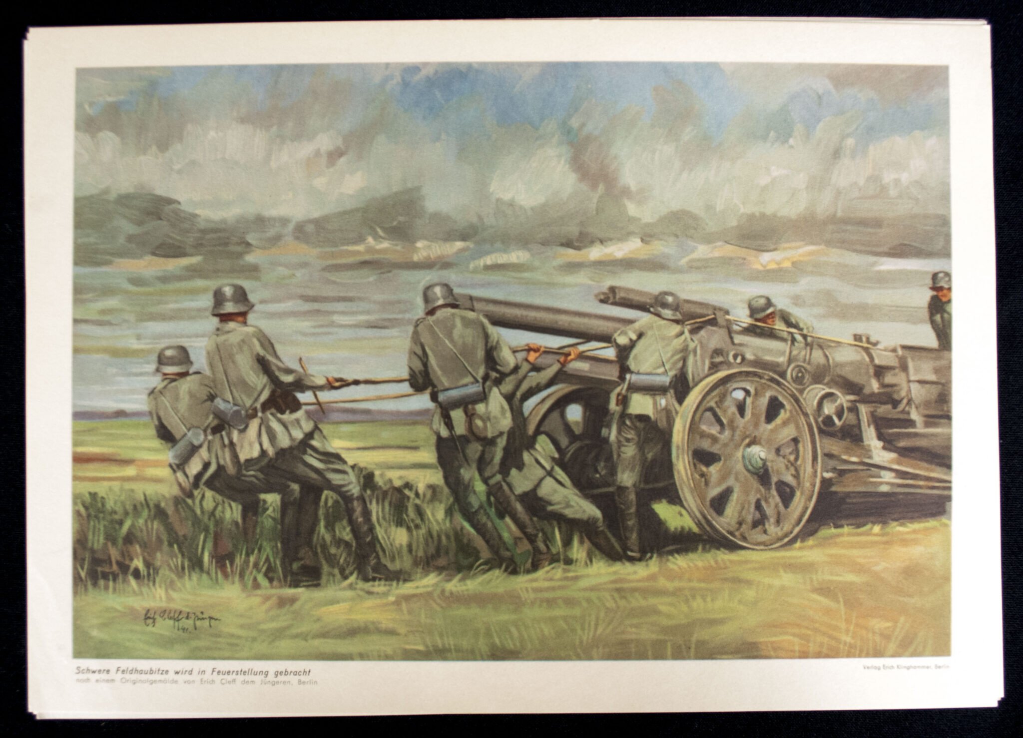 WWII German War Art Portfolio: Siegreiches Deutsches Heer Bildmappe (1941) – Complete!!! — image 16