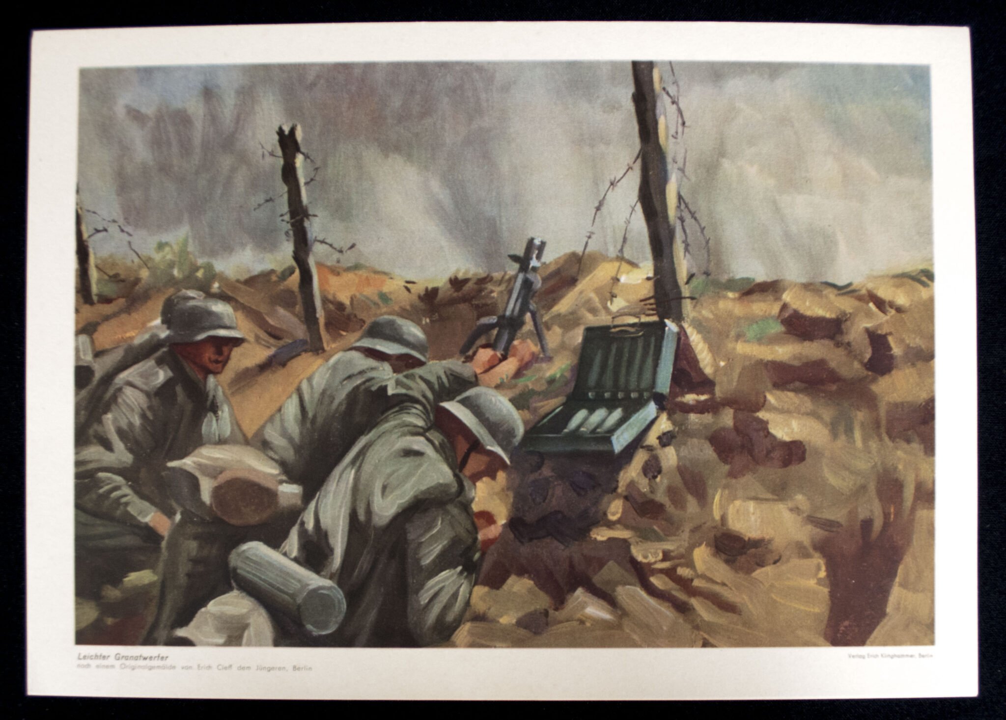 WWII German War Art Portfolio: Siegreiches Deutsches Heer Bildmappe (1941) – Complete!!! — image 19