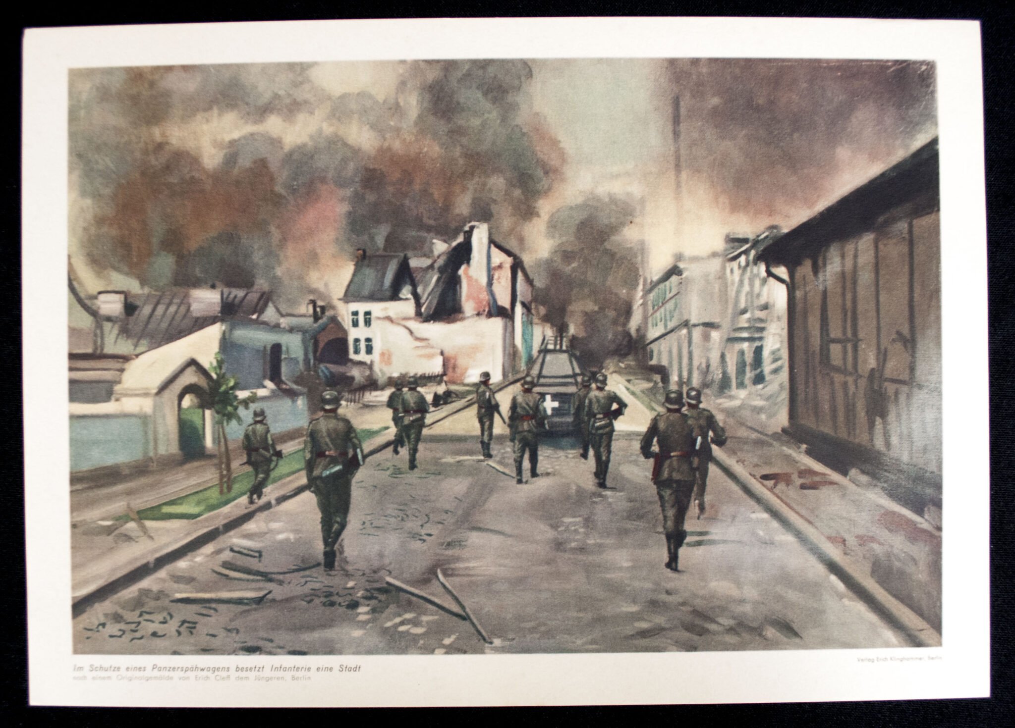 WWII German War Art Portfolio: Siegreiches Deutsches Heer Bildmappe (1941) – Complete!!! — image 20
